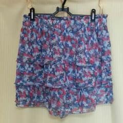 花柄 ティアード キュロットのサムネイル