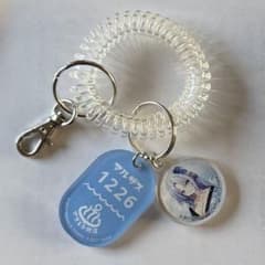 まとめ売り　アズールレーン　コイル付きキーホルダー アズールレーン×辰巳温泉 アズレン先頭 コイル付きアクリル
