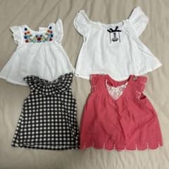 80サイズ　トップス　4点セットのサムネイル