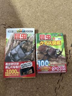 昆虫のクイズ図鑑と図鑑セットのサムネイル