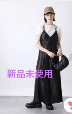 新品タグ付　ジーナシス　JEANASIS サロペット　ビスチェキャミのサムネイル