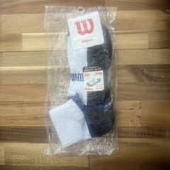【新品】 Wilson ウイルソン スポーツソックス 25〜27cmのサムネイル