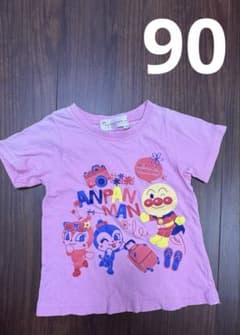 アンパンマン Tシャツ ピンクのサムネイル