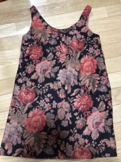 花柄 タンクトップ ワンピースのサムネイル