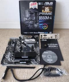 ASUS PRIME B550M-A＋DDR4メモリ32GB／Wi-Fi／BT - メルカリ