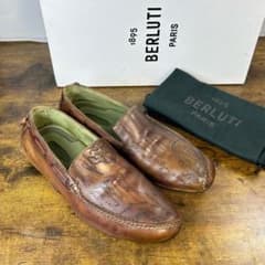 極美品 廃盤42万円 BERLUTI フェデリコ インディオ2 ローファー 6