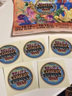 OSAKA COMEDY FESTIVAL 2026 ステッカー ５枚セットのサムネイル