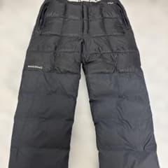 モンベル ライトアルパイン ダウンパンツ メンズLサイズ　ブラック