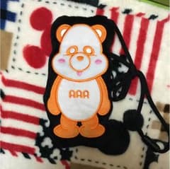 え〜パンダ ぺたんこアップリケポーチのサムネイル
