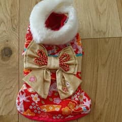 ペットパラダイス★着物 お正月 七五三のサムネイル