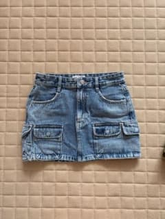 ZARA ポケット付きデニムミニスカートのサムネイル