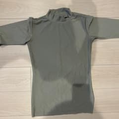 PUMA モックネック 長袖シャツ グレーのサムネイル