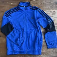 adidas ジャケット 140サイズ 青のサムネイル