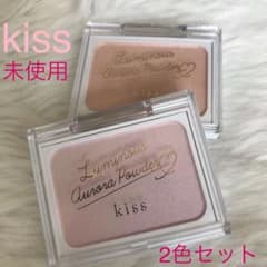 値下げ!未使用♡kissルミナスオーロラパウダー限定色01.02セット♡のサムネイル