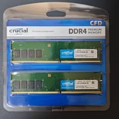 CFD DDR4-2666 8GB×2枚 16GB W4U2666CM-8G - メルカリ
