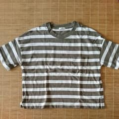 GUボーダー Tシャツのサムネイル