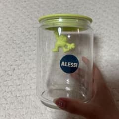ALESSI ガラスキャニスター ライムグリーンのサムネイル