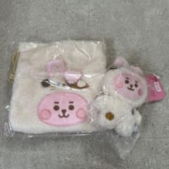 BT21 Cat Series COOKY Drawstring Bag & Mascot Set (2 pieces)
