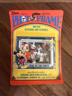 ディズニーワールド　フォトフレーム　2000年　ミレニアム　希少 レア ディズニーワールド公式 ミッキー フォトフレーム 写真立て