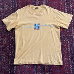 old stussy からし色　Tシャツ Mサイズ usa製　90sのサムネイル