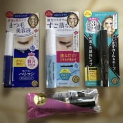 キスミーヒロインメイク ミニマスカラ　まつげ美容液 マスカラリムーバー4本セットのサムネイル