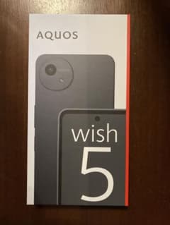 AQUOS wish5 ブラック 黒 本体 新品 スミ sumi SH-52F - メルカリ