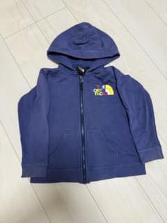 THE NORTH FACE キッズ パーカー ネイビー　110のサムネイル
