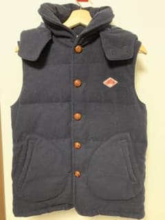 DANTON × BEAMS / 別注 ウールモッサ ダウンベストのサムネイル