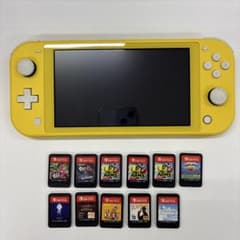 Nintendo Switch Lite イエロー 本体 ソフト11本 - メルカリ