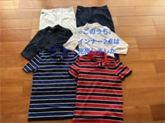 【未使用、ほぼ未使用】LACOSTEゴルフウェア メンズ4点セット＆ベルトのサムネイル