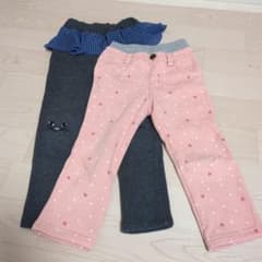 キッズ 長ズボン100cm 2点セットのサムネイル