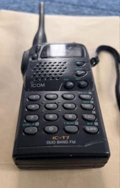 値下げ　ICOM IC-T7 デュオバンドFMトランシーバー 送料込! ICOM IC-T7 デュオバンドFMトランシーバー - メルカリ