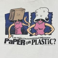 90s USA製シングルステッチ アート Tシャツ グラフィックのサムネイル