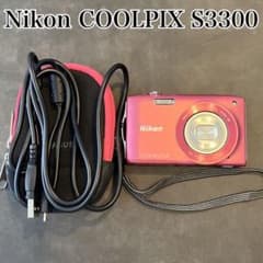 Nikon 니콘 COOLPIX S3300 핑크 컴팩트 디지털 카메라