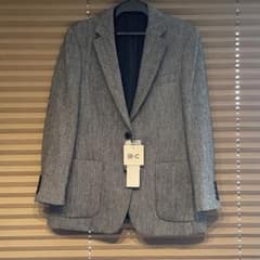 【新品】ユニクロC　UNIQLOCツイードオーバーサイズジャケット Sのサムネイル