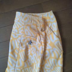 Munsingwear ゴルフパンツ 総柄 イエロー サイズ9のサムネイル