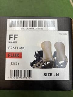 FLUX F26FFMK Khaki Mサイズ ビンディング新品 FLUX F26FFMK Khaki Mサイズ ビンディング新品 - メルカリ