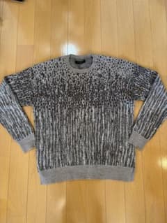 オールセインツ　ALL SAINTS ニット　セーター　L レオパード　迷彩のサムネイル