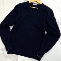 MONCLER モンクレール セーター トリコロール ロゴワッペン Mサイズ 