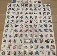 ポケモンパン デコキャラシール まとめ売り！初代 初期 希少 - メルカリ