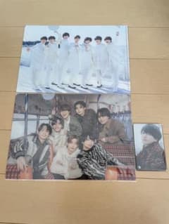 なにわ男子　Special Kiss特典　クリアファイル　トレカのサムネイル