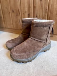 Merrell ブラウン スエード ショートブーツのサムネイル