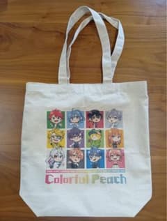 カラフルピーチ トートバッグのサムネイル