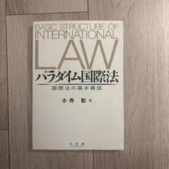 パラダイム国際法 国際法の基本構成 小寺彰のサムネイル