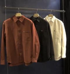 シロノワーク Vintage Twill Cotton Nel アイボリーのサムネイル