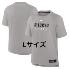NIKE読売ジャイアンツプラクティスハイグレードTシャツ グレーL 2025