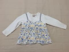 petit main 花柄 ドッキング トップス 90cmのサムネイル