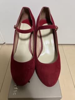 ORiental TRaffic 赤いスエード ハイヒール　26.0cmのサムネイル