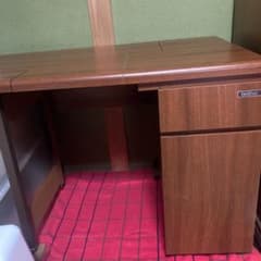 ブラザー brother ミシン台 コンパクト キャビネット 昭和 レトロ 木製 