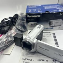 極美品 パナソニック HDC-TM45 ホワイト 動作確認済 付属品完備 箱付き